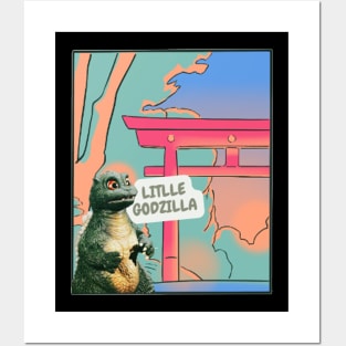 Little Godzilla Posters and Art